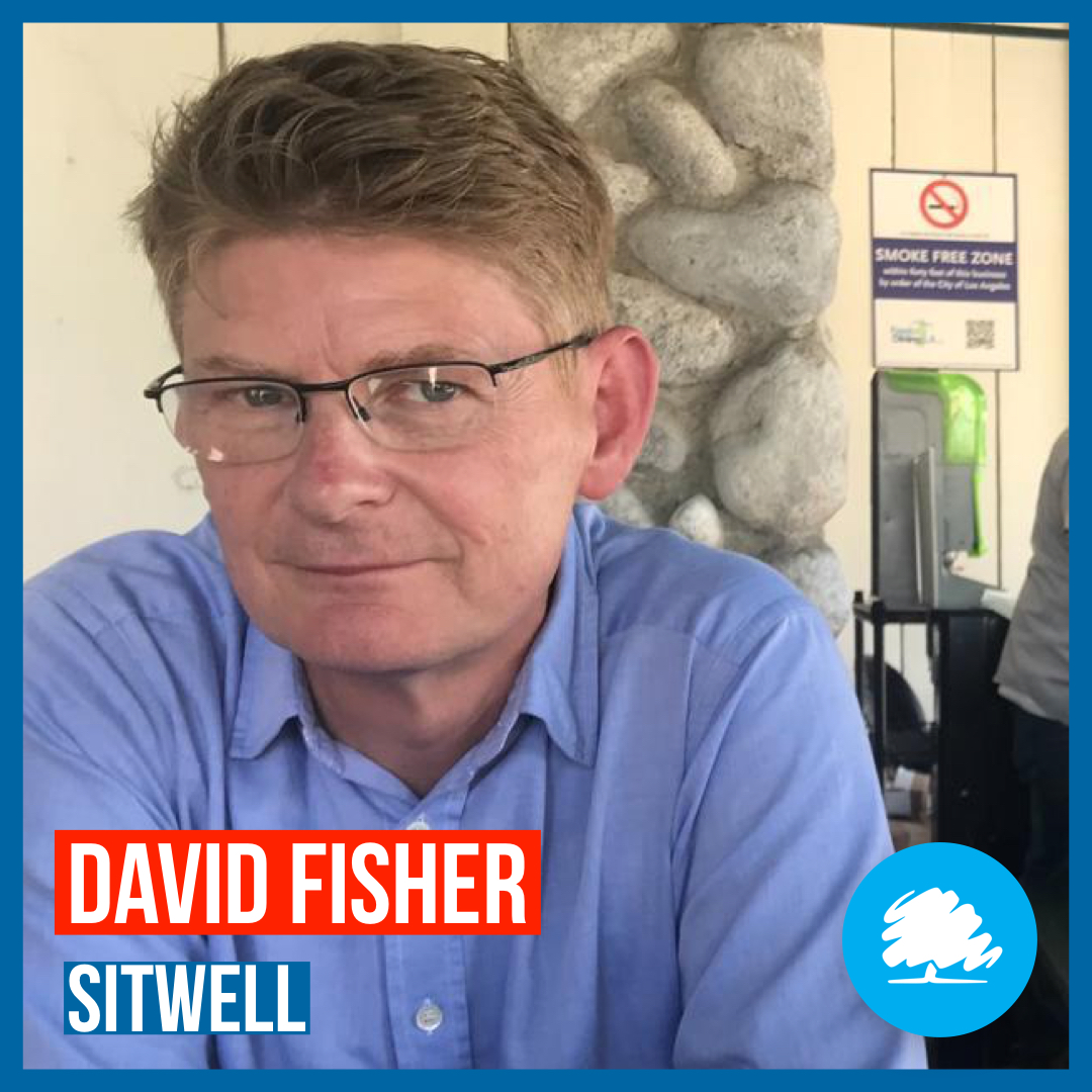 David Fisher Councillor Candidate for Sitwell Ward