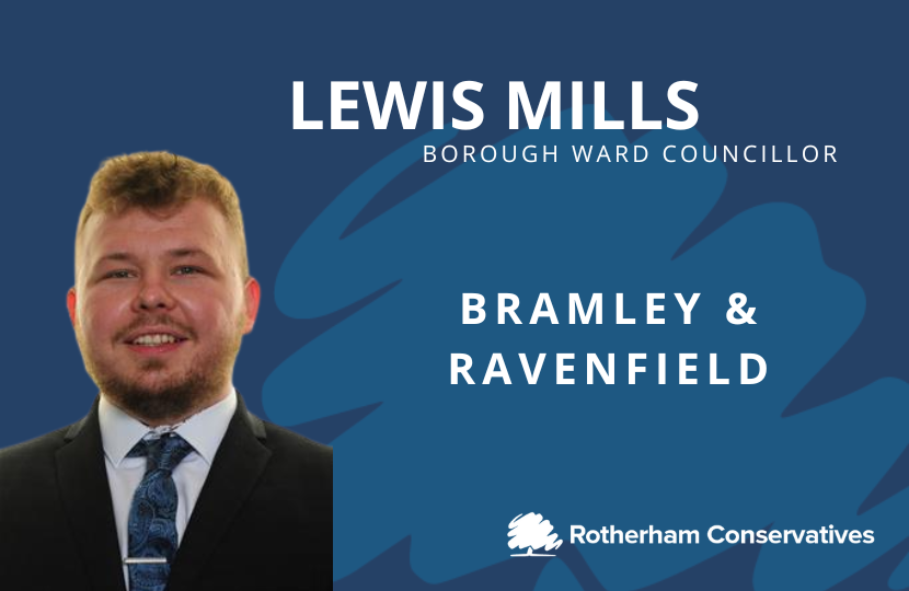 Lewis Mills Cllr for Bramley and Ravenfield Moor