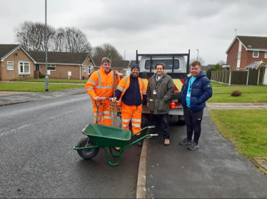 RMBC Community Clean Up Day Bramley and Ravenfield